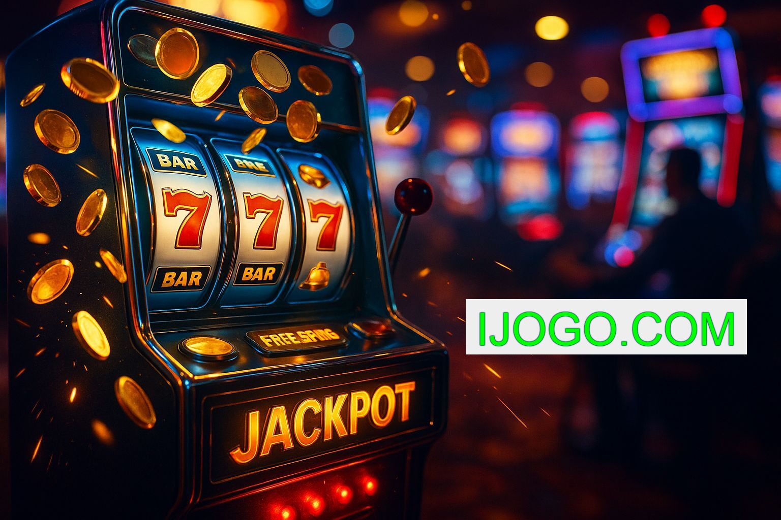 Diversos jogos de caça-níqueis